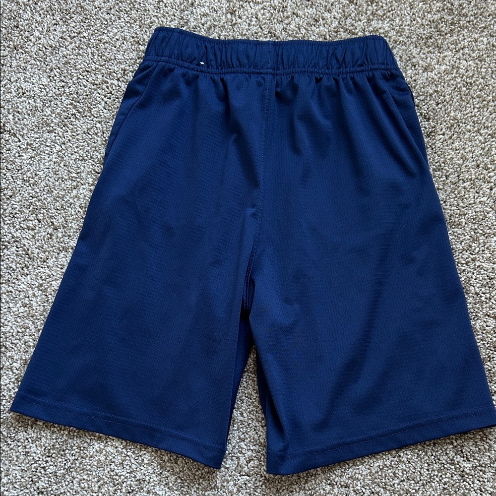 Nike Kids Dri-Fit Dark Blue Shorts, Size Youth Medium - Picture 5 of 5